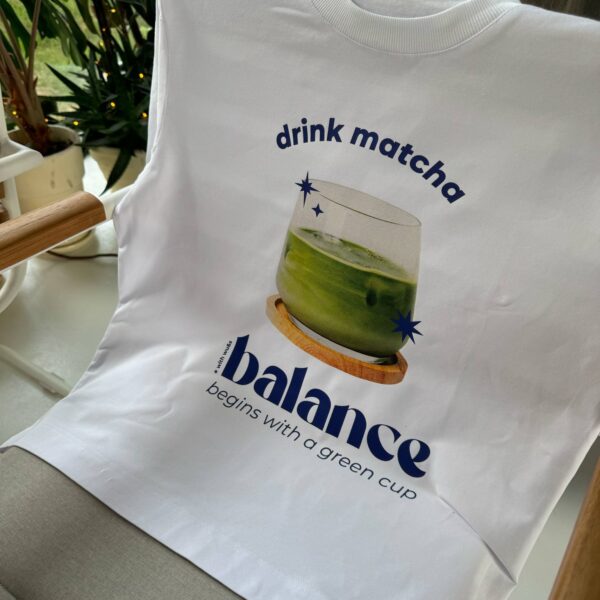 Koszulka damska oversize MATCHA TEES